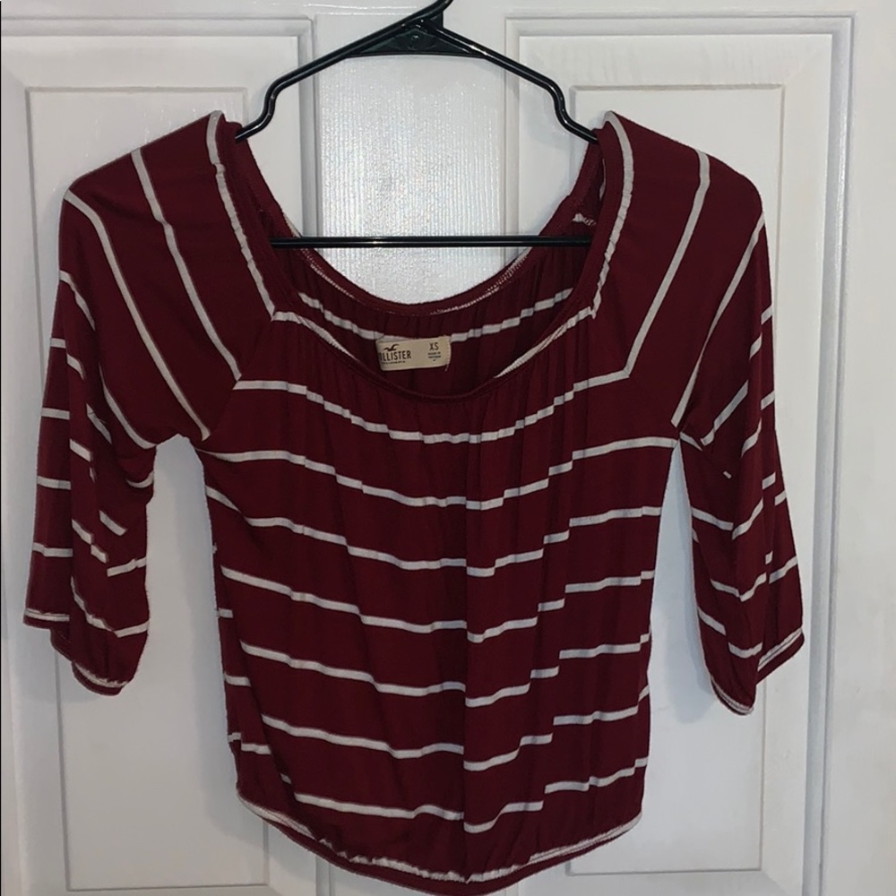 Hollister Off the Shoulder Blouse